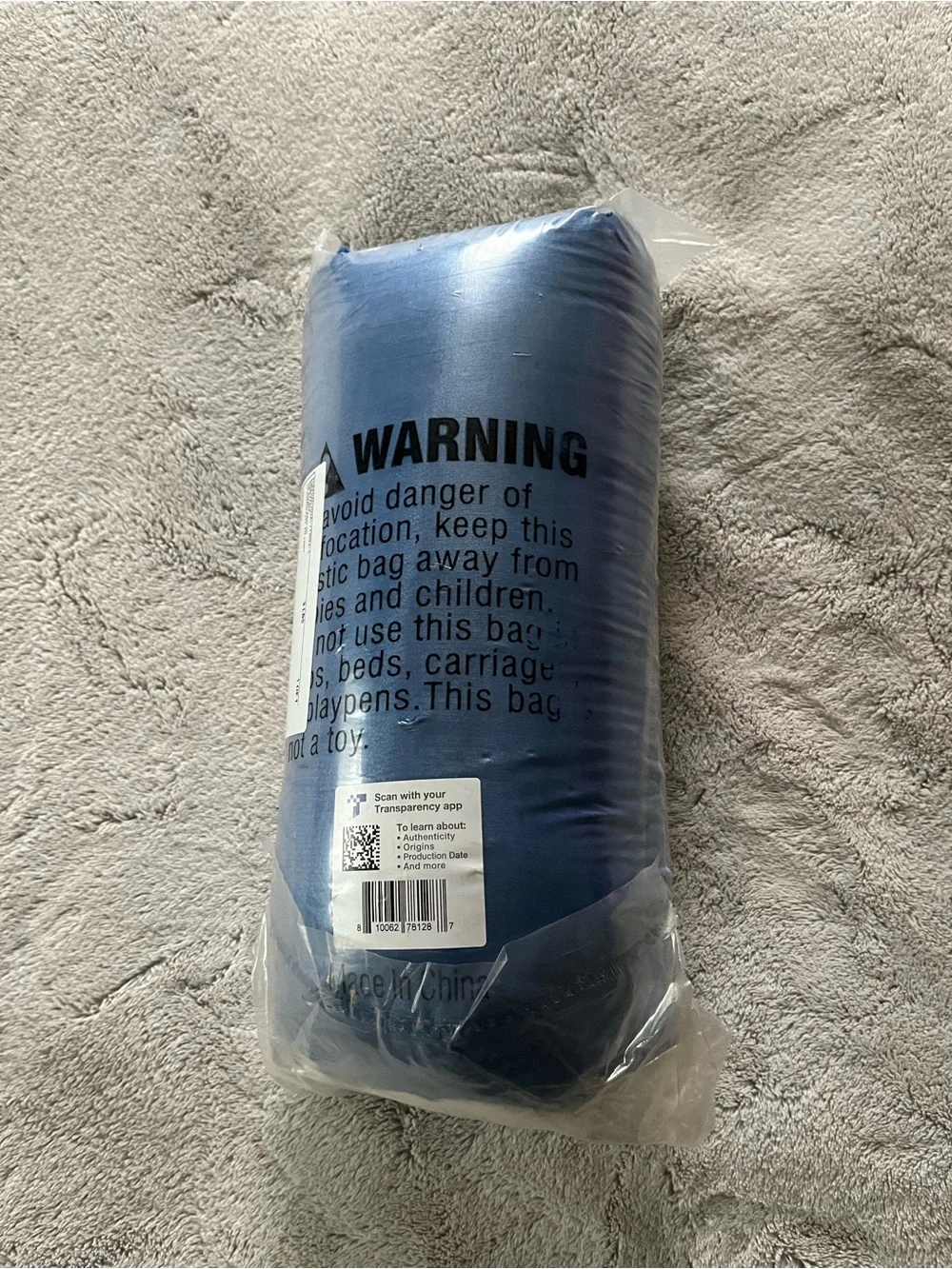 NWT Galaxy Blue Everlasting Comfort Sherpa Fleece Blanket